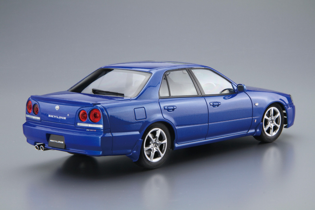 1/24 NISSAN ER34 SKYLINE 25GT-X TURBO '98 / 25GT TURBO '01