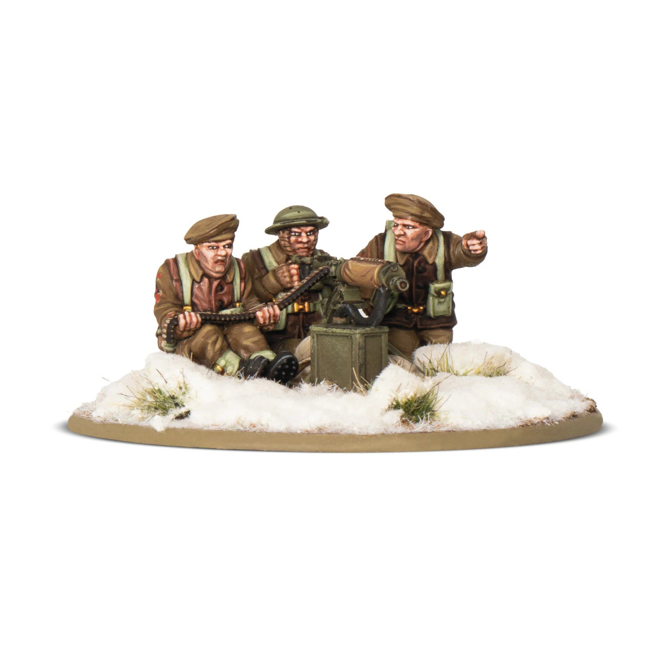 Bolt Action: British - British & Canadian Infantry (Winter) MMG Team