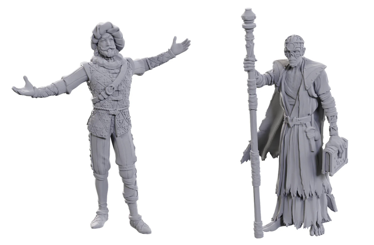 Dungeons & Dragons: Nolzur's Marvelous Unpainted Miniatures - Special Edition Baldur's Gate 3, Volo & Withers