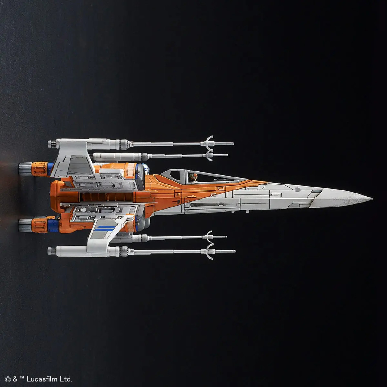 STAR WARS: 1/72 POE’S X-WING FIGHTER