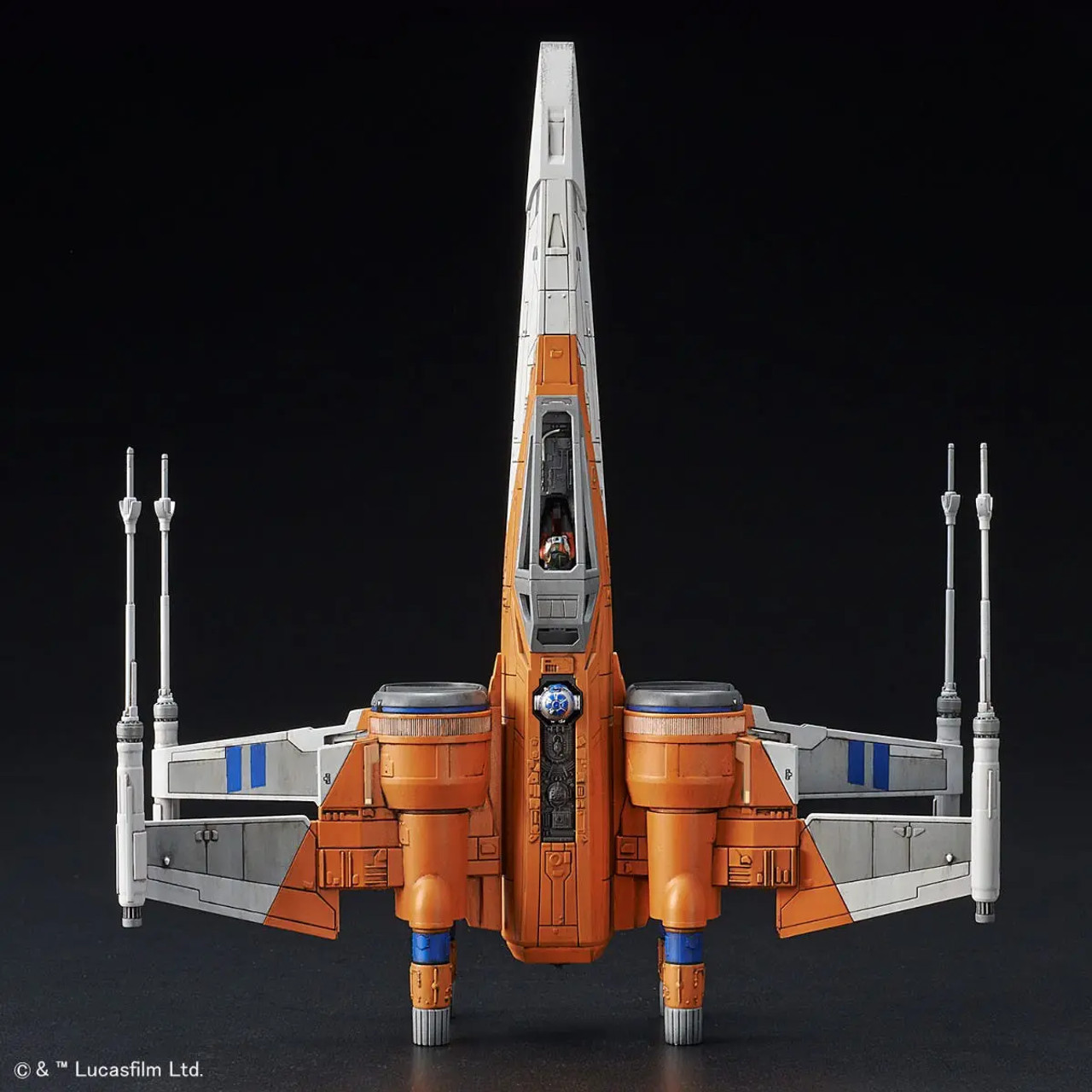 STAR WARS: 1/72 POE’S X-WING FIGHTER