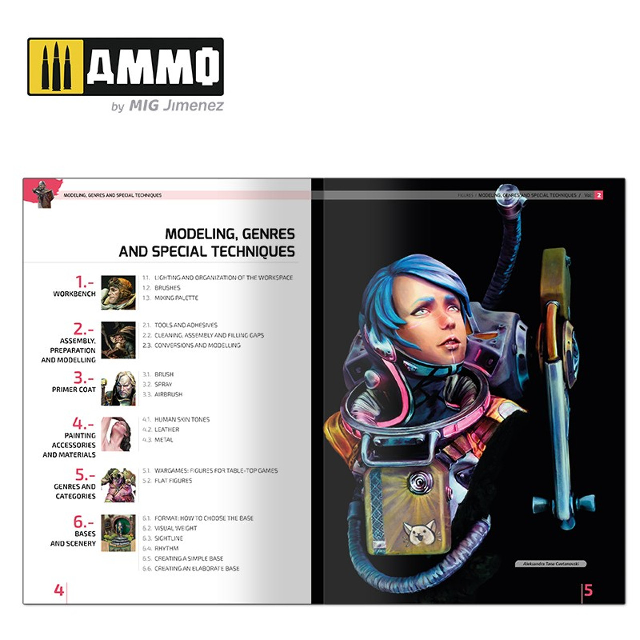AMIG6223 - Encyclopedia of Figures Modelling Techniques - Vol. 3: Modelling, Genres and Special Techniques (English)