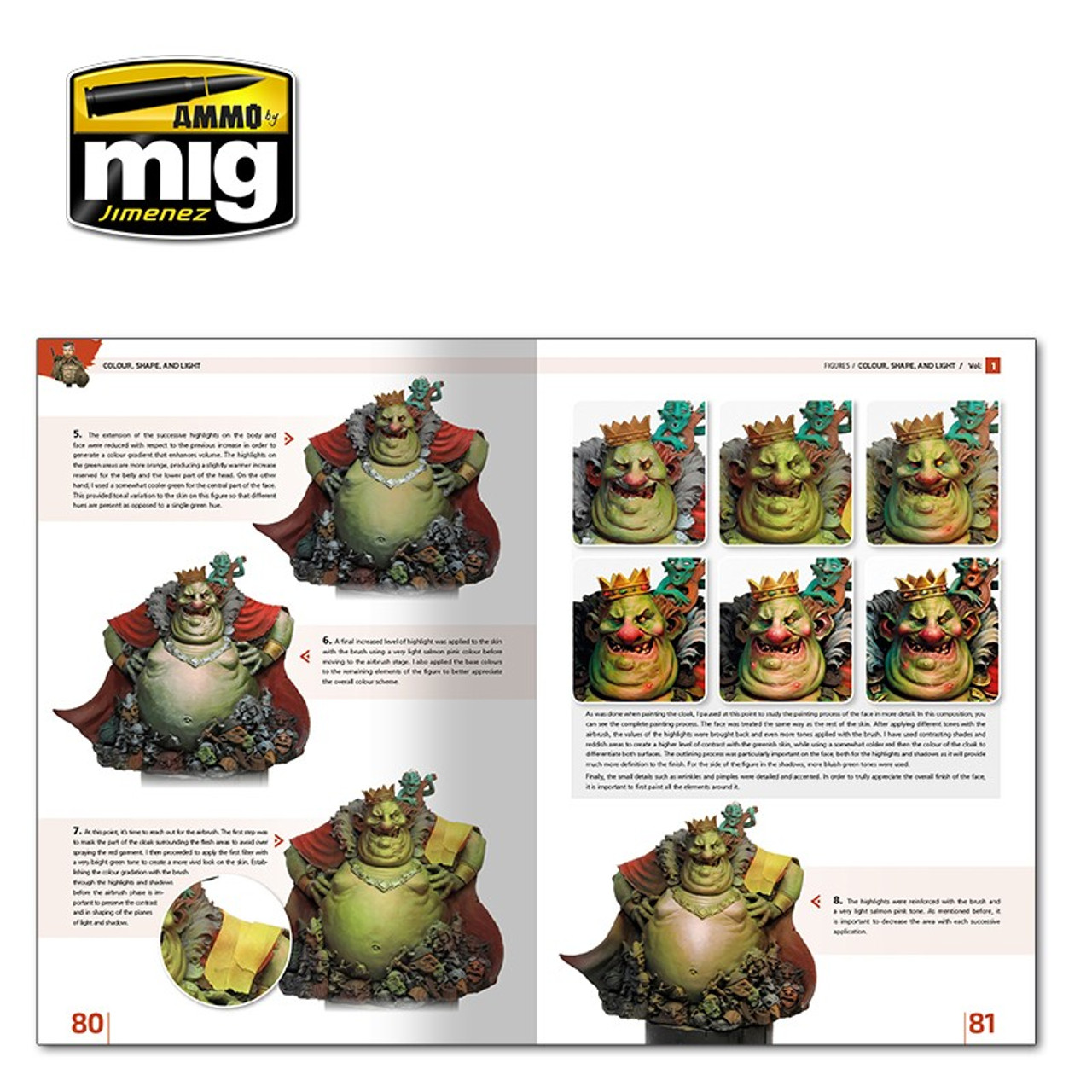 AMIG6221 - Encyclopedia of Figures Modelling Techniques - Vol. 1: Colour, Shape and Light (English)