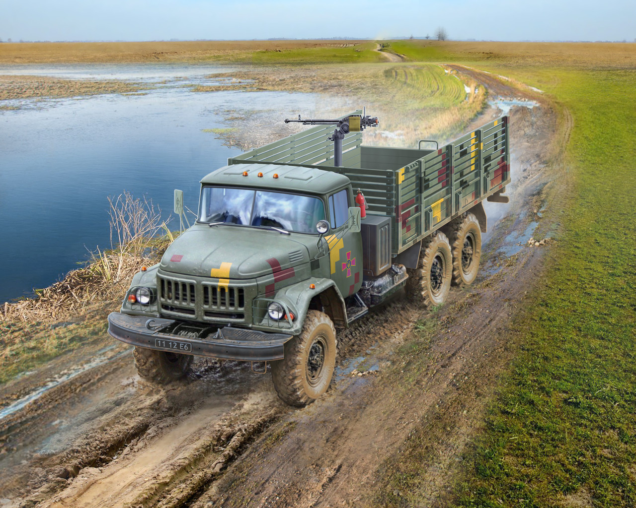 1/72 ZіL-131 AFU with DShKM 1/72 ZіL-131 AFU with DShKM