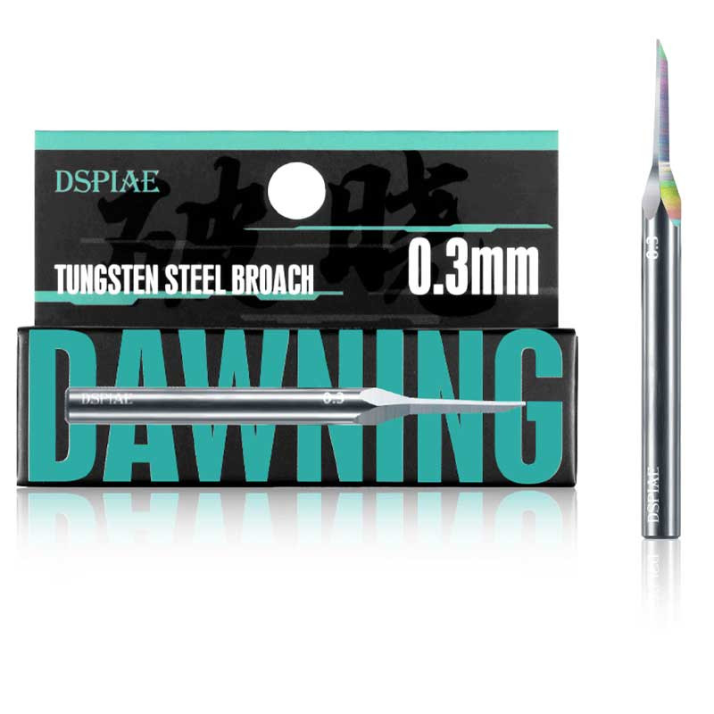 Dawning Tungsten Steel Push Broach 0.3mm