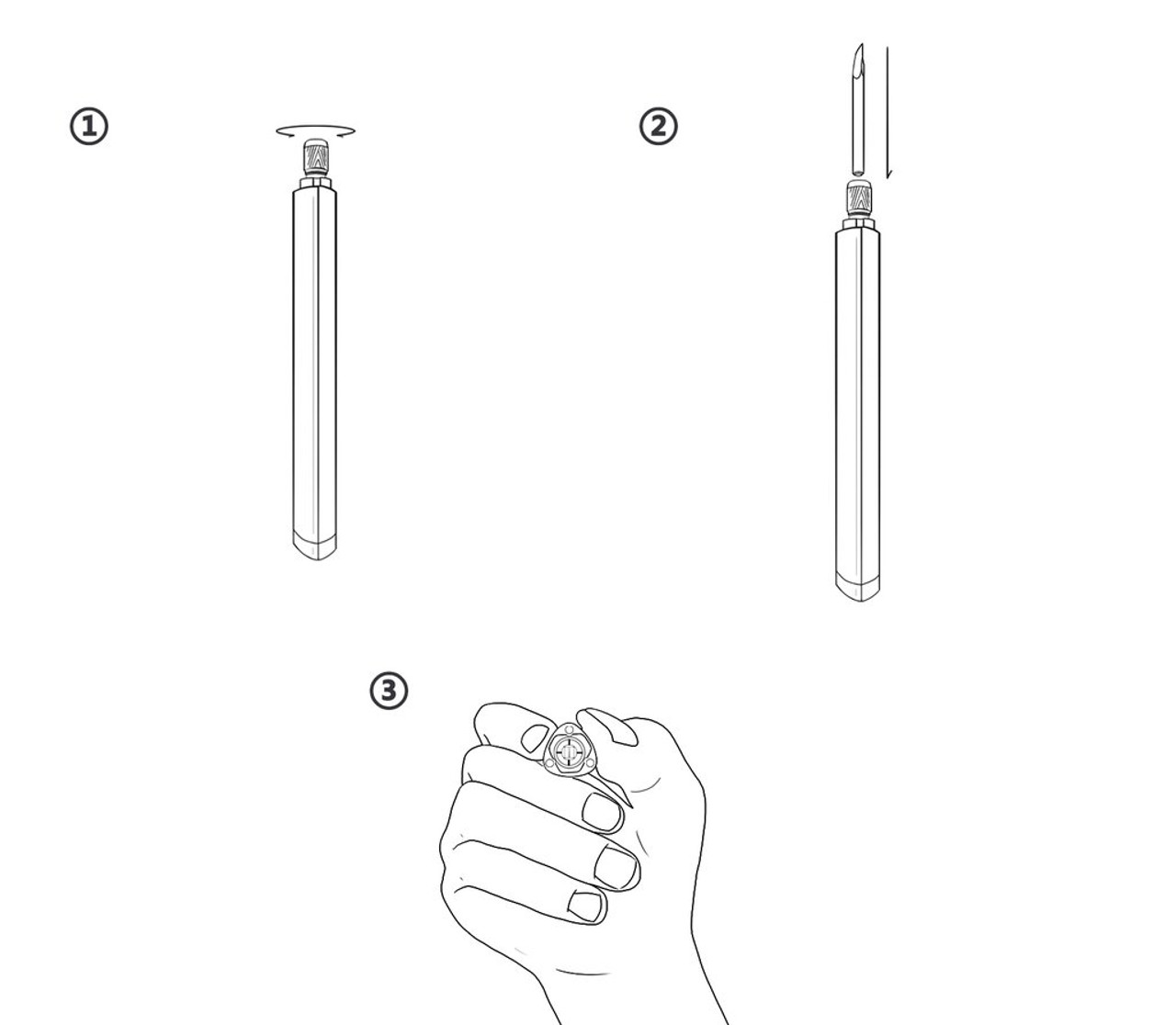 Clamp Holding Handle For Carving and Scribing Tips