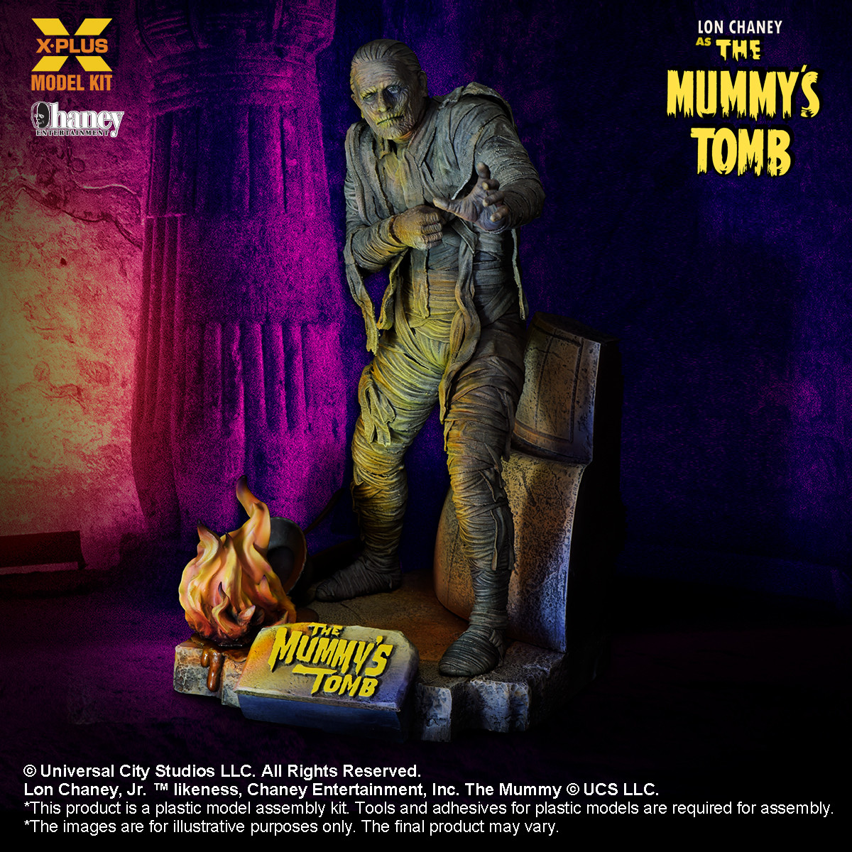 1/8 Lon Chaney, Jr. as The Mummy
