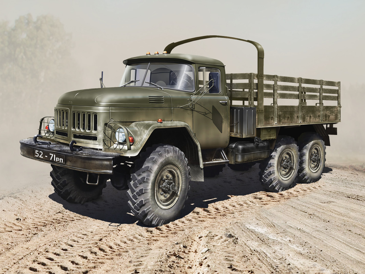 1/35 ZiL-131, Soviet Army Truck