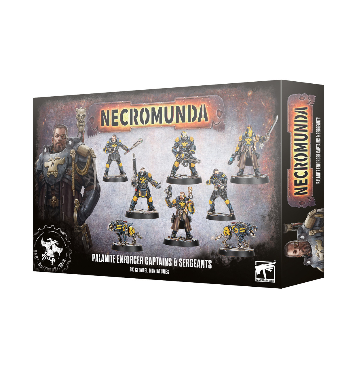 GW301-59 Necromunda: Palanite Enforcer Captains & Sergeants