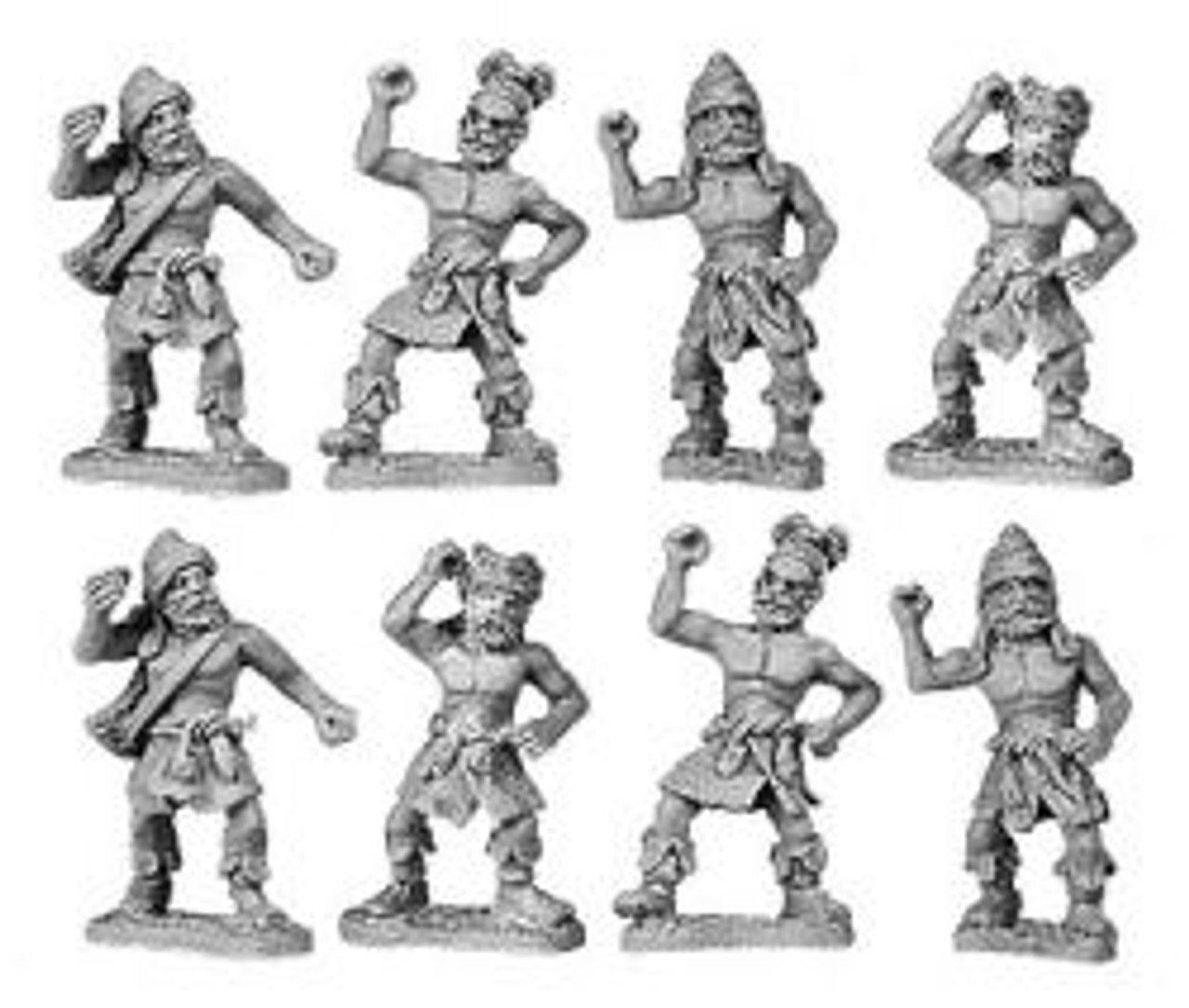 XYS18225 - Thracian Peltasts bare chested (8)