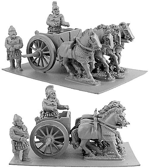XYS20087 - Persian Scythed Chariot w/ Choice of Two Crew