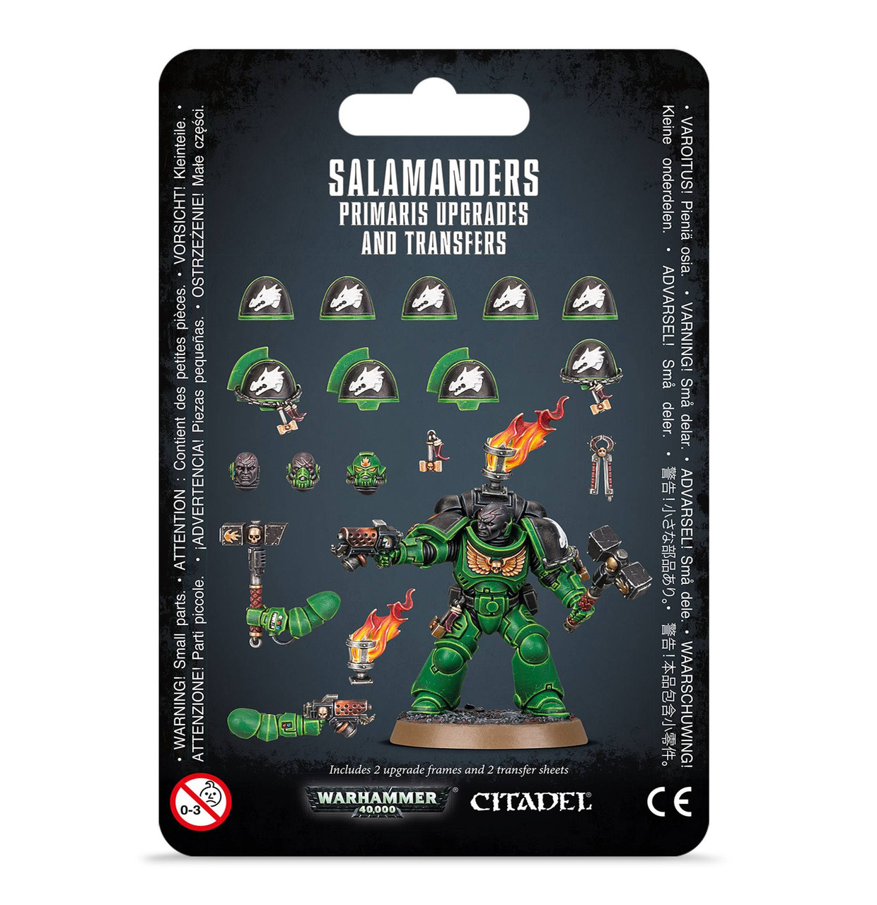 GW55-16 Space Marine: Salamanders Primaris Upgrades & Transfers GW55-16 Space Marine: Salamanders Primaris Upgrades & Transfers