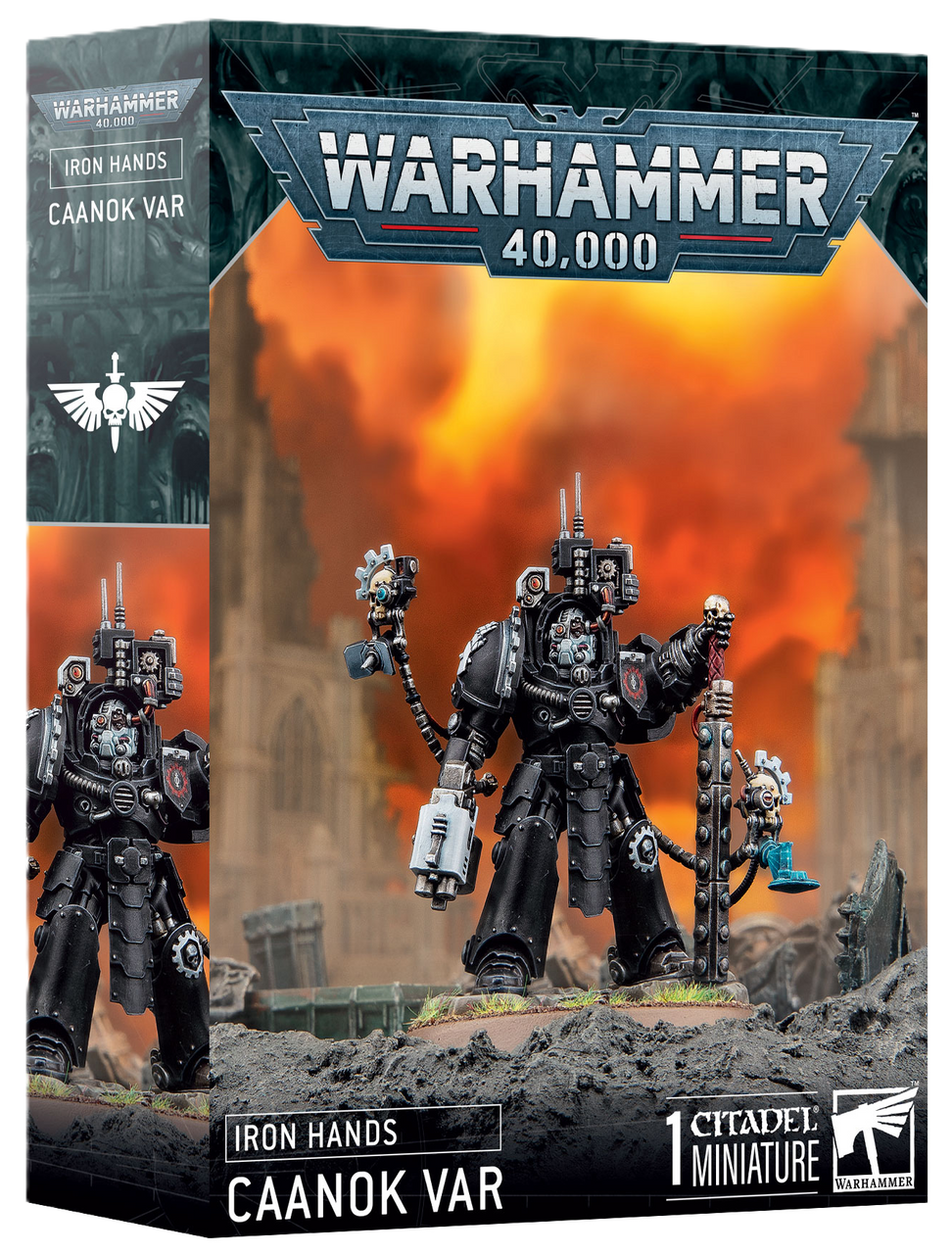 GW55-59 Space Marines: Iron Hands: Caanok Var GW55-59 Space Marines: Iron Hands: Caanok Var