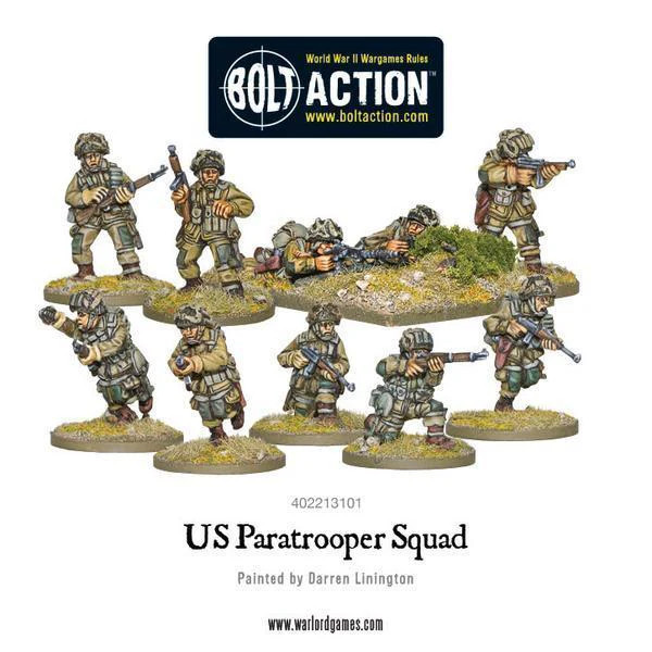 Bolt Action: Americans - US Paratrooper Squad