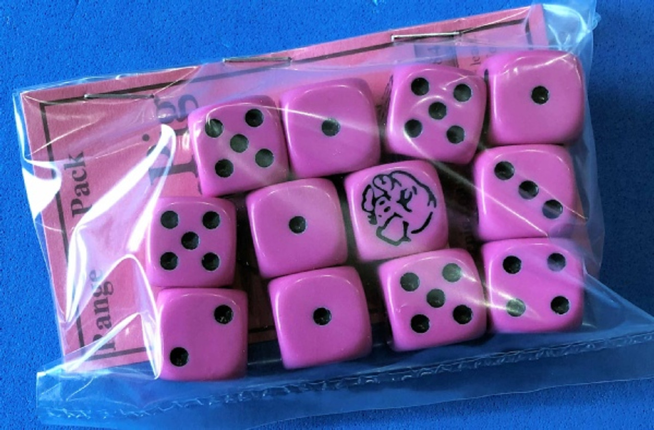 PIGXX209 - PIGGY DICE (12) - PINK