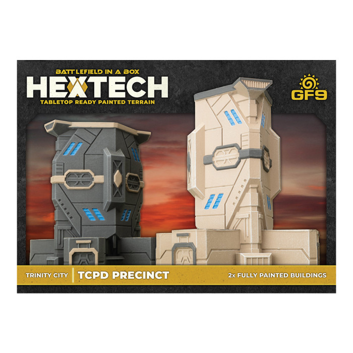 Battlefield in a Box: Hextech Trinity City - TCPD Precinct