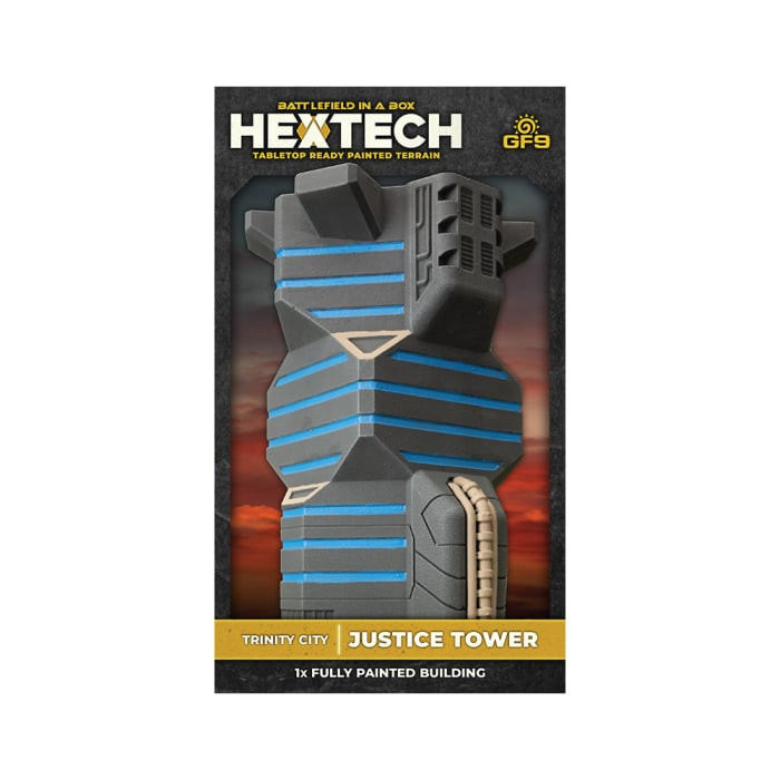 Battlefield in a Box: Hextech Trinity City - Justice Tower