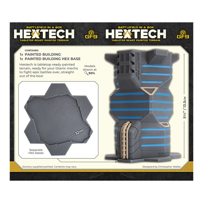 Battlefield in a Box: Hextech Trinity City - Justice Tower