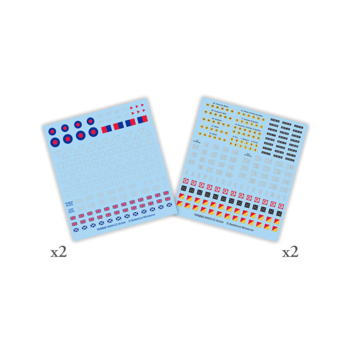 15mm British Decals (Checkpoint Charlie) - TBR960