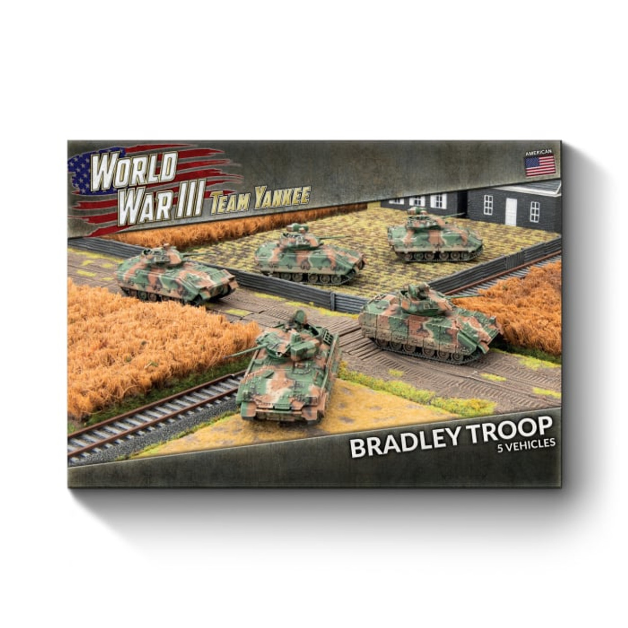 15mm American Bradley Troop - TUBX19
