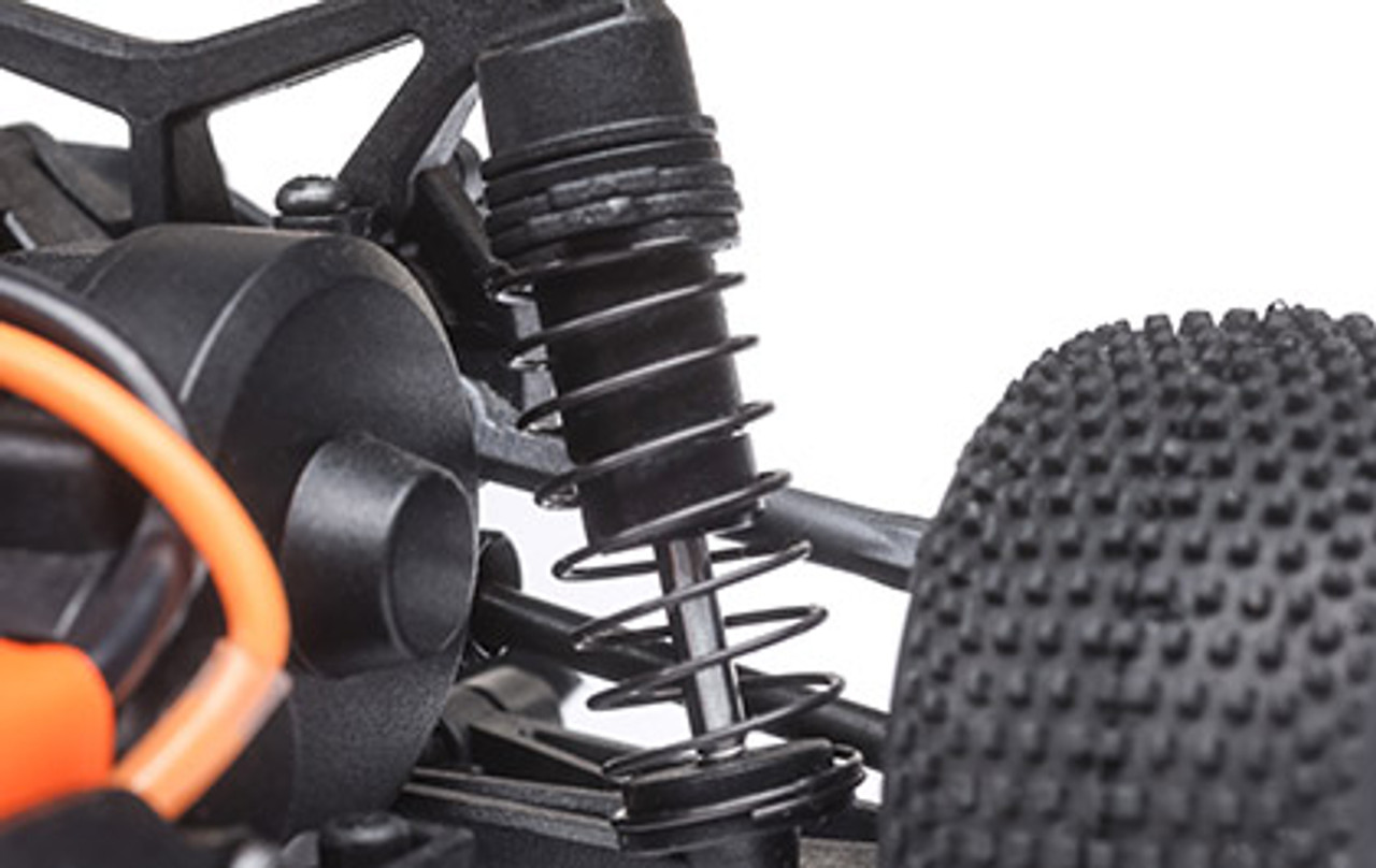 1/28 Micro-T 2S 2WD RTR Stadium Truck (Battery & Charger Included), Silver