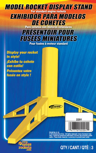 Model Rocket Display Stand (standard engine size) - 2291