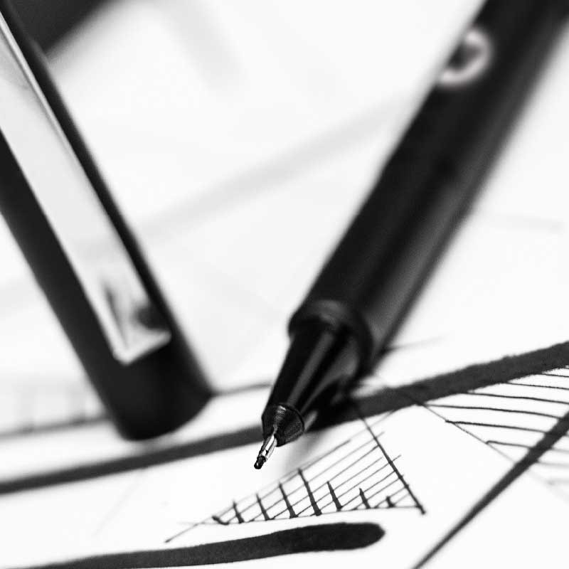 BLACKLINER Set 1 (4 Markers)