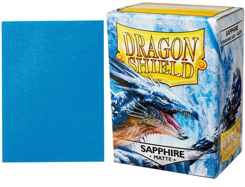 Dragon Shield: (100) Matte Sapphire