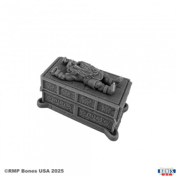 30280 - Bones USA Reaper Legends: Altar and Sacrifices (3) Male Dwarf, Male Human, and Female Human Sacrifices