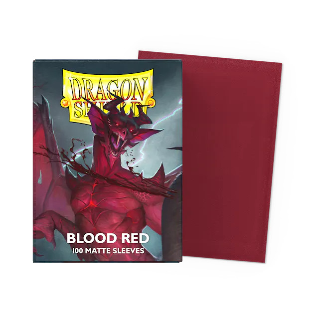 Dragon Shield (100) Blood Red