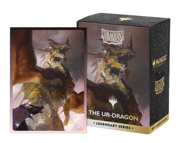 Dragon Shields: (100) Matte Dual Art - Magic the Gathering - Legendary Series - The Ur-Dragon