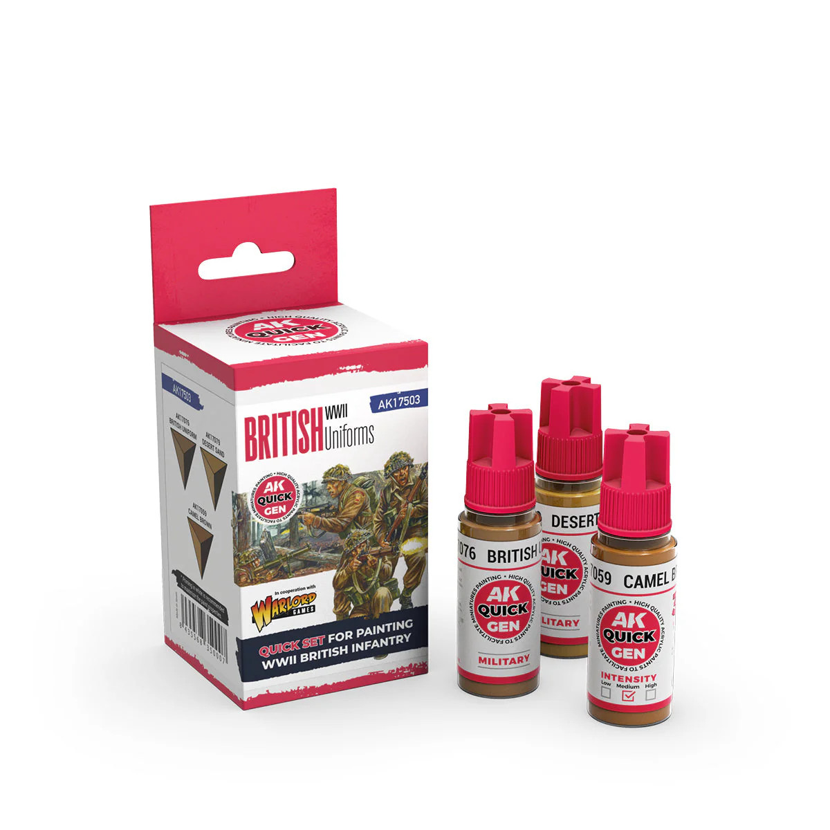 AK17503 - Quick Gen Set: British Uniforms