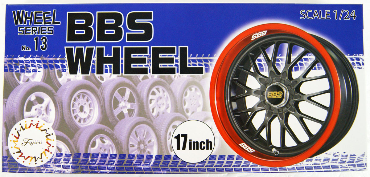 1/24 Car Series BBS Wheel 17inch Set