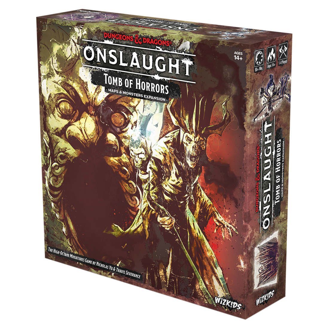 DND ONSLAUGHT EXPANSION - TOMBS OF HORROR MAPS & MONSTERS