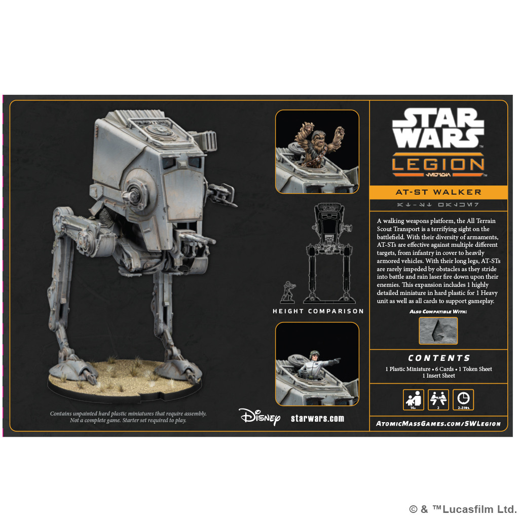 SWQ010 - Star Wars Legion: AT-ST Walker