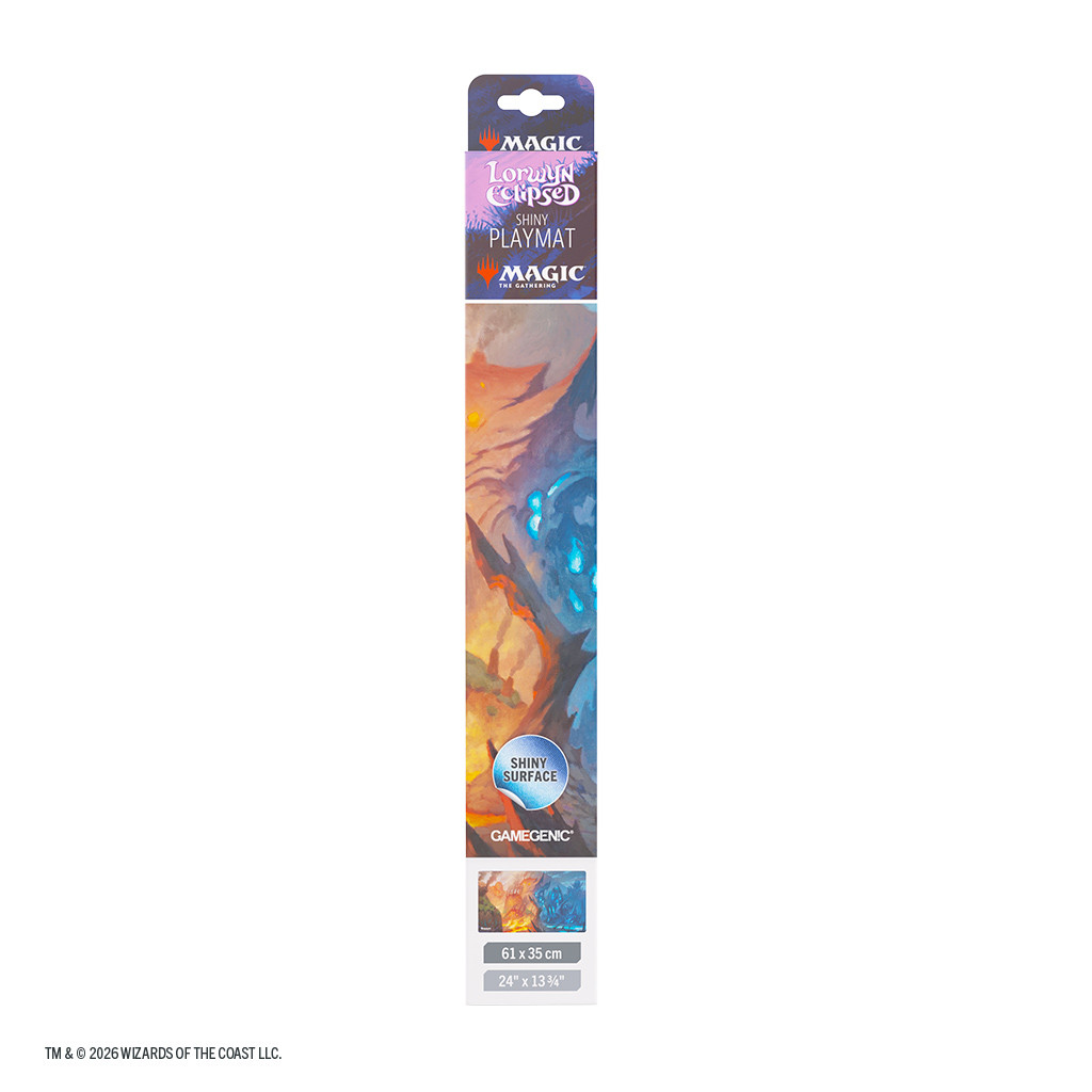 Magic: The Gathering | Lorwyn Eclipsed Shiny Playmat - Steam Vents