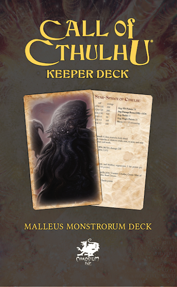 CALL OF CTHULHU: MALLEUS MONSTRORUM KEEPER DECK