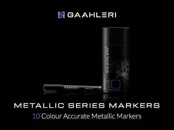 Metallic Series Marker Set