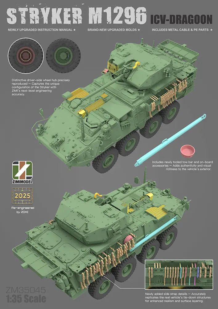 1/35 M1296 Stryker ICV-Dragoon
