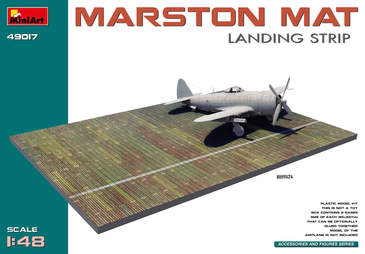 1/48 Marston Mat Landing Strip Base