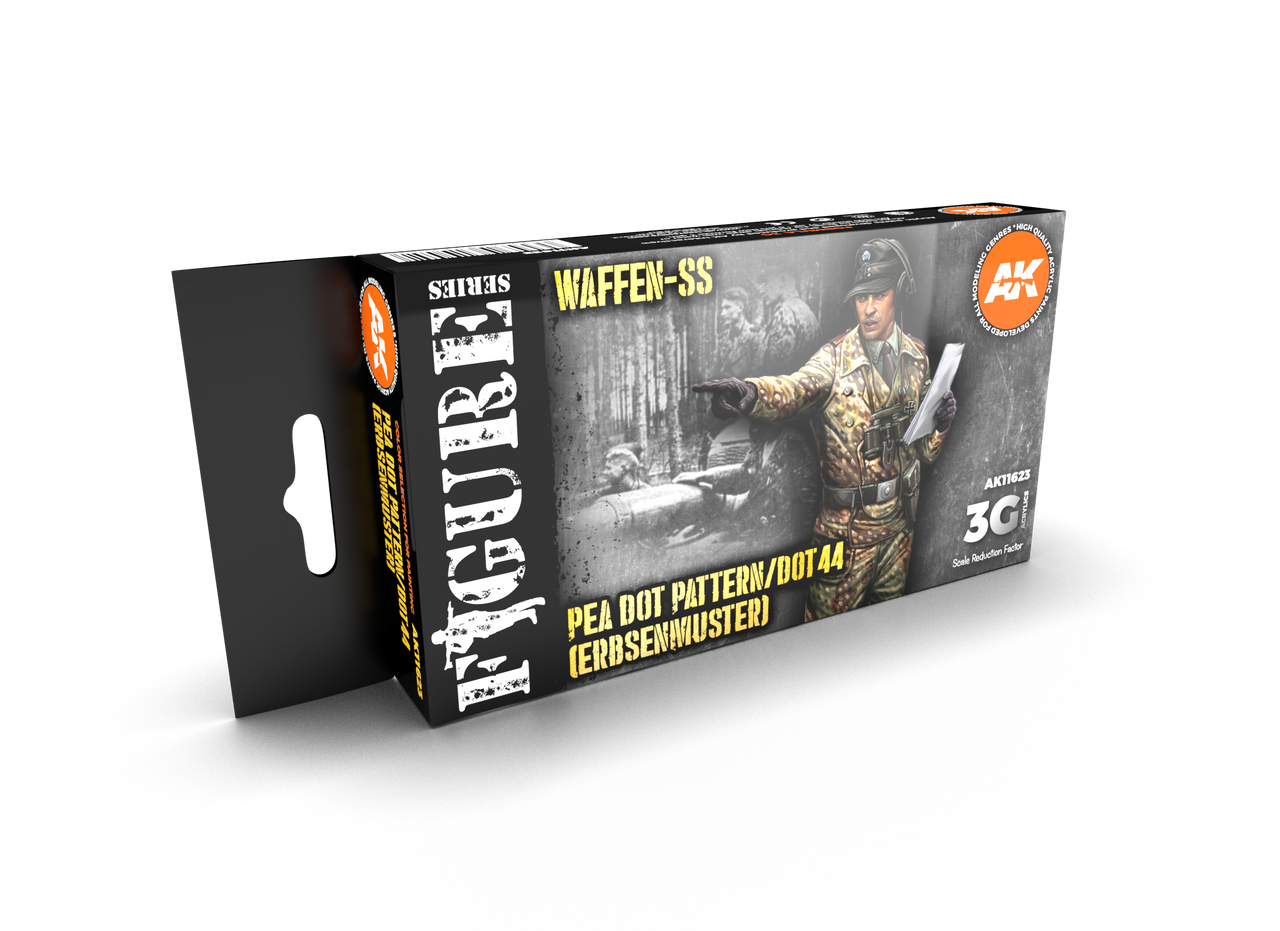 3G Set: Waffen SS 44 DOT Uniform Colors
