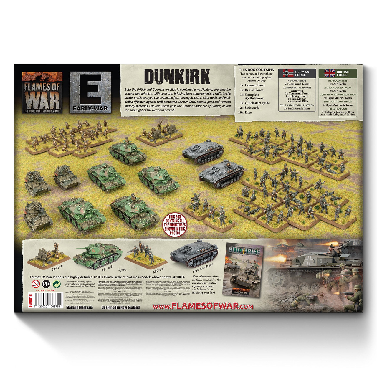 [PREORDER] 15mm Dunkirk - British vs German Starter Set