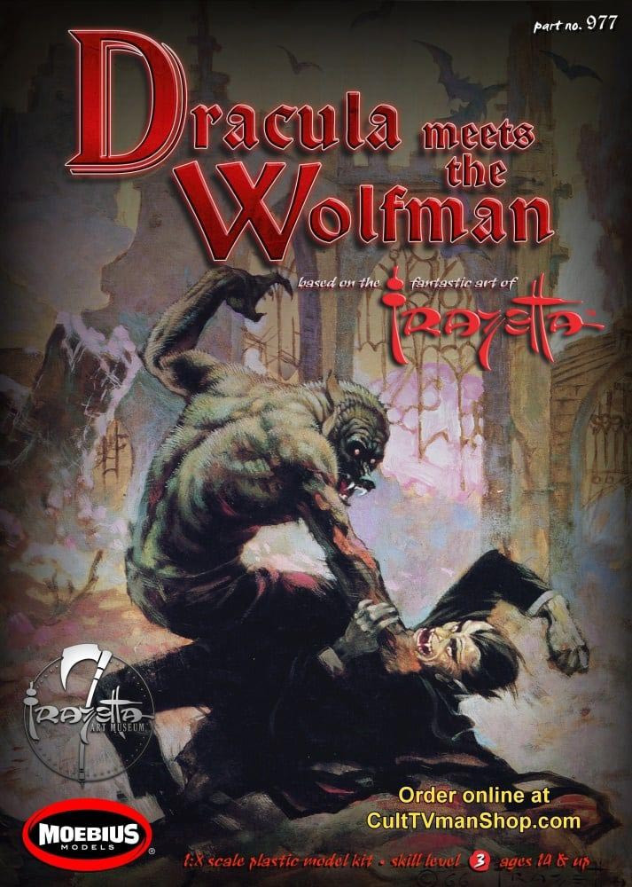 1/8 Dracula Meets the Wolfman - Frazetta