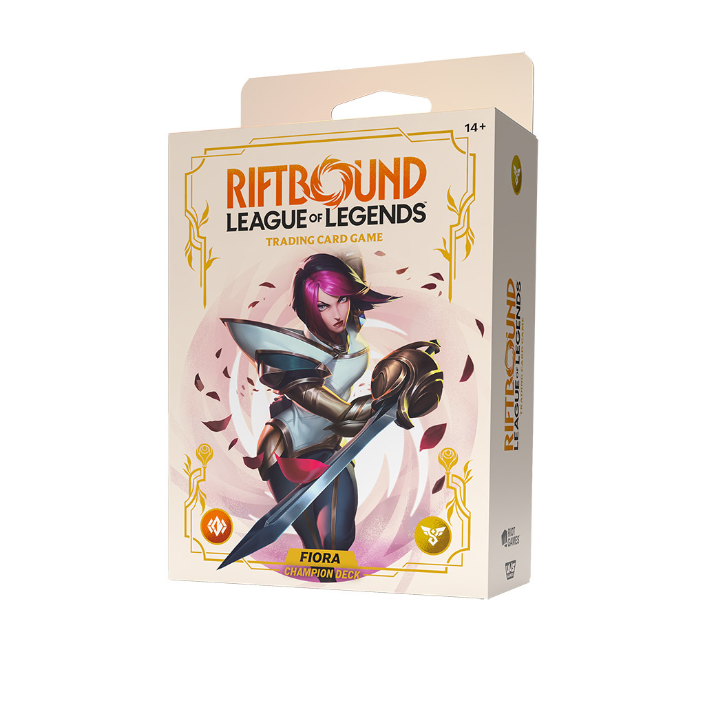 Riftbound: League of Legends Spiritforged Champion Deck: Fiora Deck