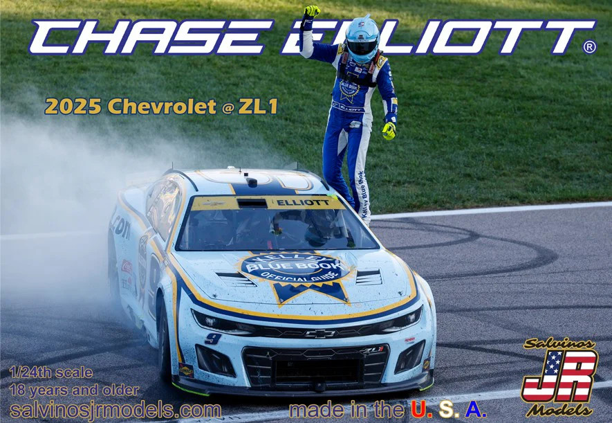 1/24 Chase Elliott Playoff Winner Kansas 2025 Chevrolet - HMC2025CEK