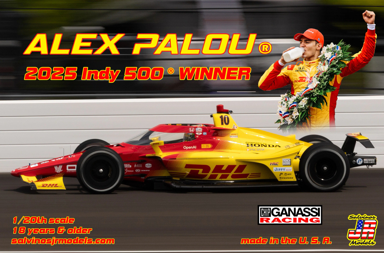 1/20 Alex Palou 2025 Indy 500 Champion