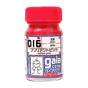 Gaia Base Color 016 Gloss Brilliant Pink - 15ml