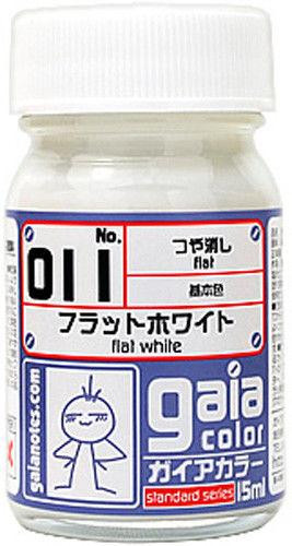 Gaia Base Color 011 Flat White - 15ml