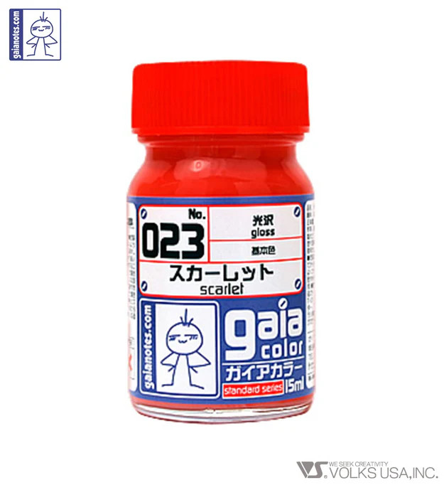 Gaia Base Color 023 Gloss Scarlet - 15ml
