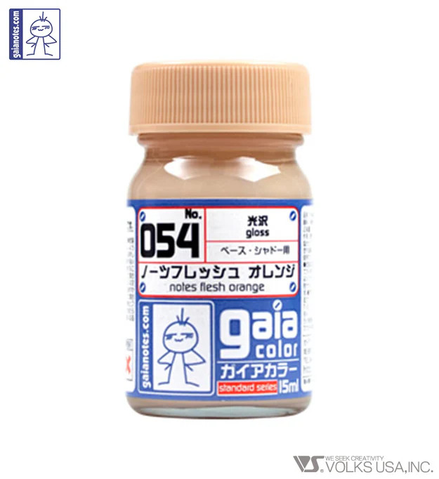 Gaia Base Color 054 Notes Flesh Orange - 15ml